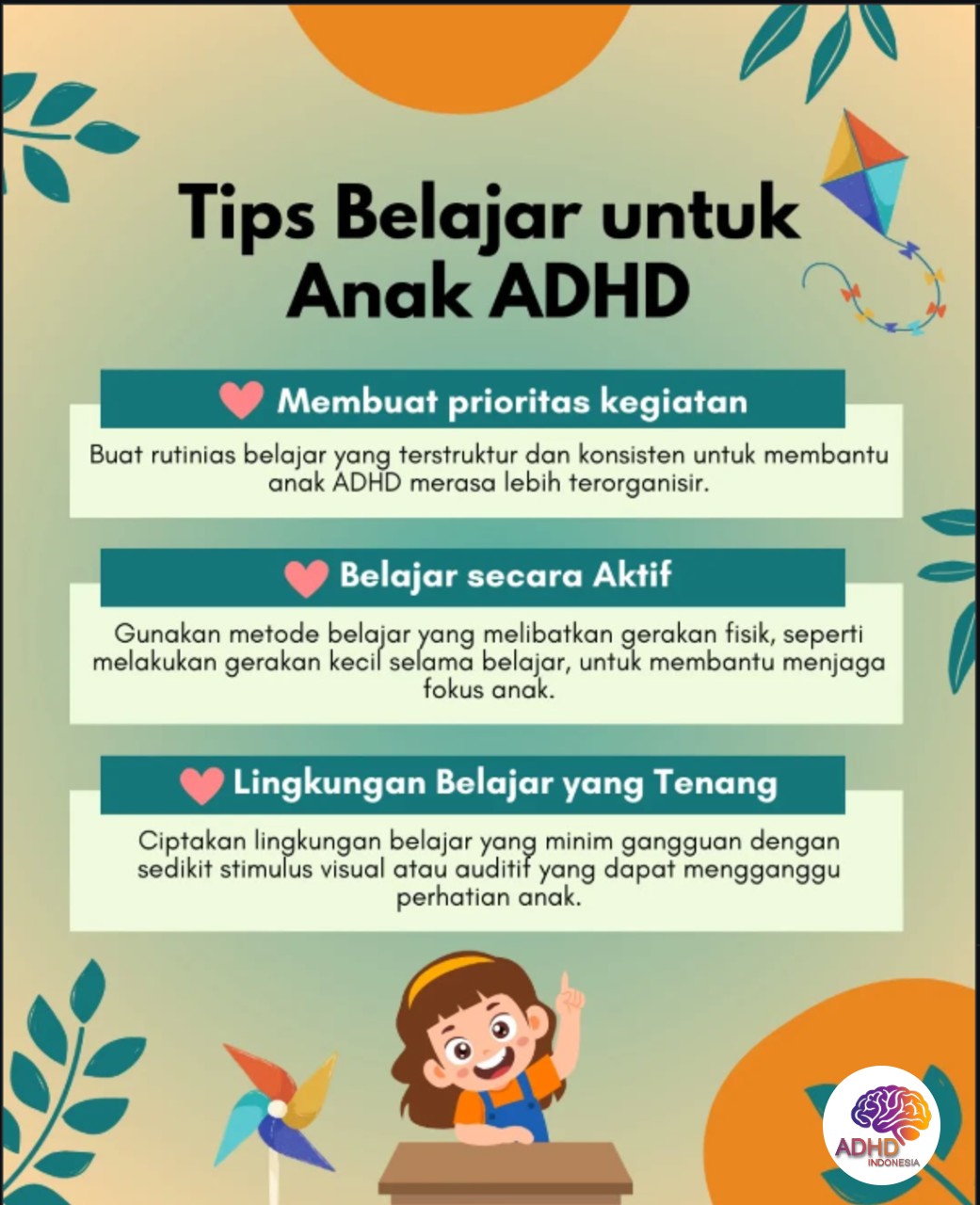 Strategi Belajar yang Cocok untuk Anak ADHD di Kabupaten Pakpak Bharat
